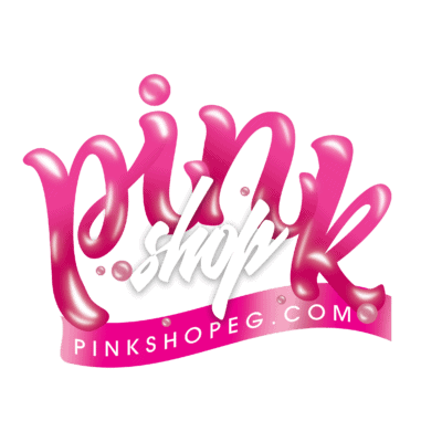 pink shop logo