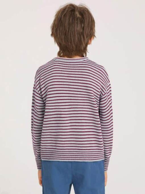 SHEIN Boys Drop Shoulder Striped Sweater - Image 4