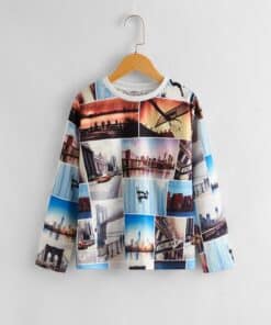 SHEIN Boys Picture Print Tee