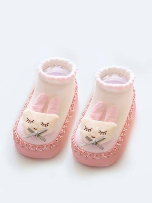 Shein Baby Rabbit Decor Floor Socks - Image 2