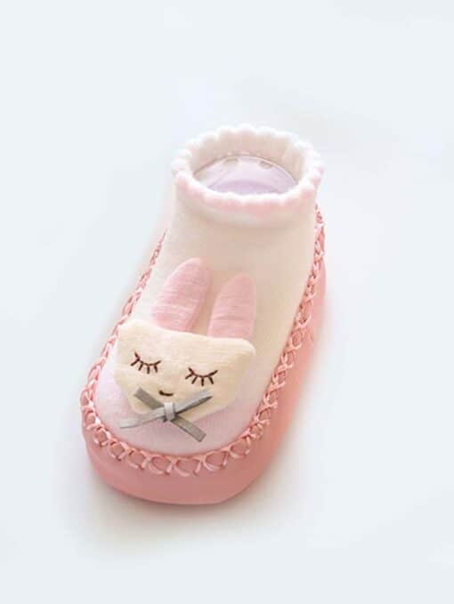 Shein Baby Rabbit Decor Floor Socks - Image 3