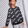 SHEIN Boys Letter Graphic Pullover