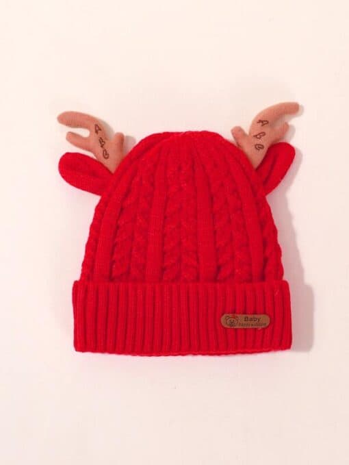 Shein Baby Christmas Knit Beanie - Image 2