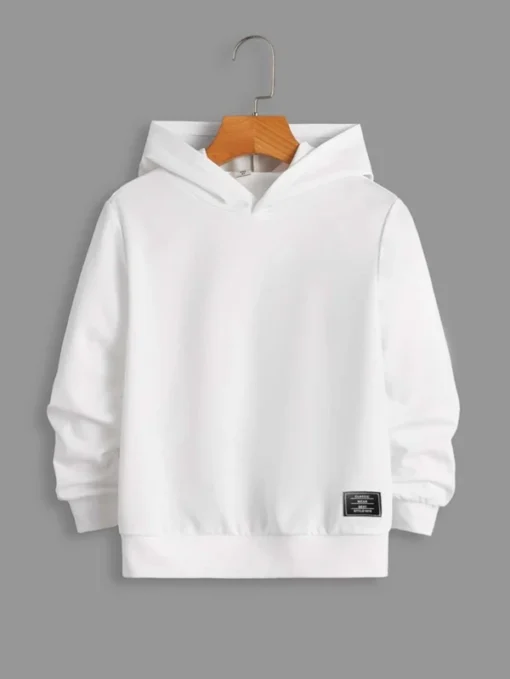 SHEIN Boys Patch Detail Hoodie & Sweatpants - Image 3