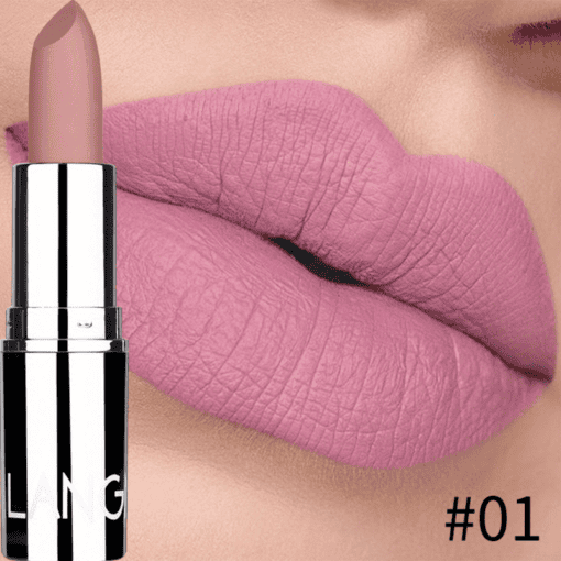 SHEIN Matte Long-lasting Velvet Lipstick, Easy To Apply Lipstick - Image 2