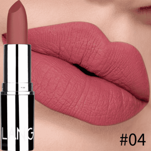 SHEIN Matte Long-lasting Velvet Lipstick, Easy To Apply Lipstick - Image 5