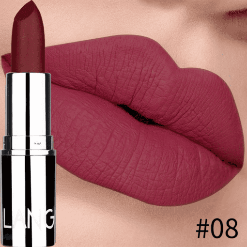 SHEIN Matte Long-lasting Velvet Lipstick, Easy To Apply Lipstick - Image 9