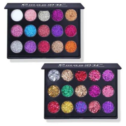 SHEIN 15-color Sequin Glitter Eyeshadow For Party & Performance Waterproof Long-lasting Eye Shadow - Image 2