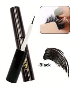 shein 1 Piece 5ML Black Color Eyelash Glue Makeup Faux Mink Eyelashes Adhesive Quick Dry Waterproof Long-lasting Lashes Adhesive Faux Mink False Eyelashes Glues