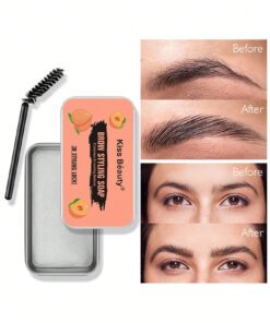 SHEIN Eyebrow Styling Soap, Colorless Long-Lasting Eye Brow Setting Product Transparent Refreshing Long-Lasting Natural Eyebrow Shaping