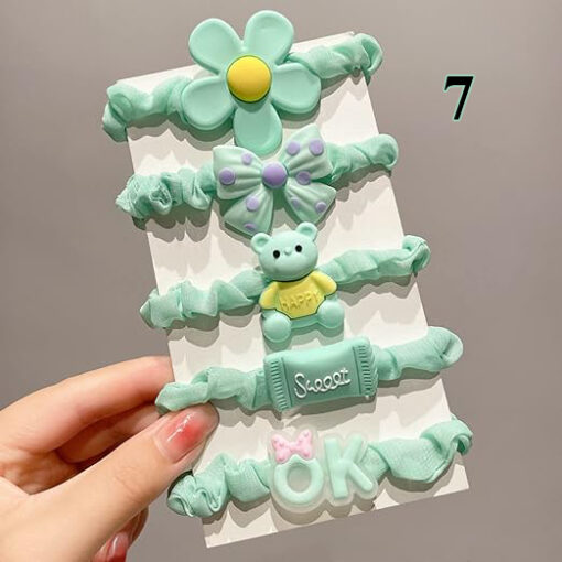 5pcs cute hair tie - Image 4