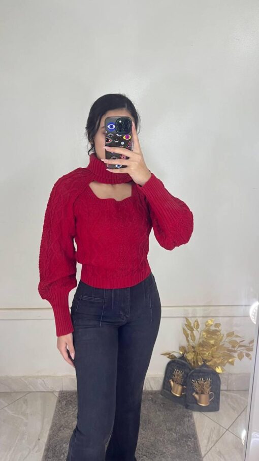 Cut out sweater