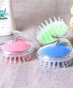 Shawer silicone hair brush