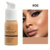 Oil-Controlling Liquid Foundation, 30Ml Long-Lasting Naturally Flawless Lightweight Non-Removal Feel Foundation