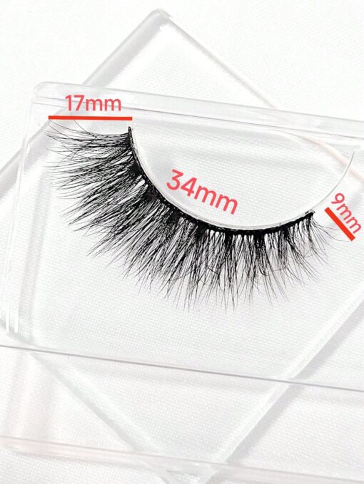 SHEIN 7Pairs False Lashes 3D Mink Lashes Fluffy Dramatic Thick Volume Eyelashes Natural Lashes Fake Lashes Makeup - Image 2