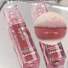 SHEIN Watery Mirror Moisturizing Lip Gloss,Waterproof Long-Lasting Wear Non-Stick Cup Lip Glaze Y2K Liquid Lipstick