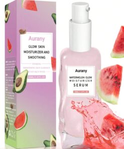 SHEIN Watermelon Glow Moisturizer Facial Serum,Korean Day&Night Skin Care Helps to Smoothing