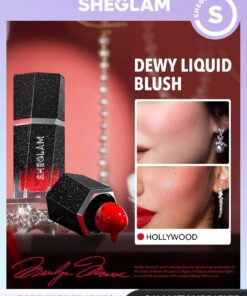 shein Marilyn Monroe X SHEGLAM Color Bloom Dewy Liquid Blush-Hollywood Liquid