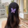 Butterfly design hair claw