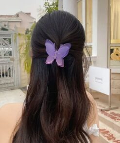 Butterfly design hair claw