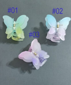 Butterfly design hair claw