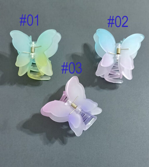 Butterfly design hair claw