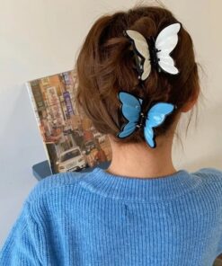 Butterfly hair claw