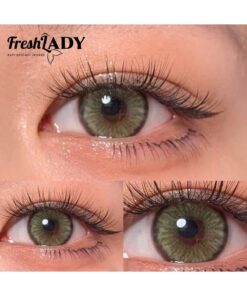 SHEIN Freshlady Dawn Green Colored Contact Lenses 1 Year Disposable