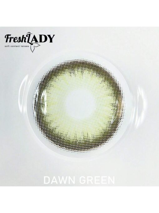 SHEIN Freshlady Dawn Green Colored Contact Lenses 1 Year Disposable - Image 4