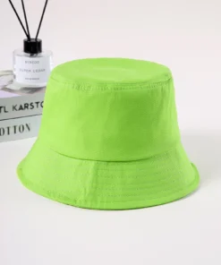 SHEIN Solid Color Bucket Hat