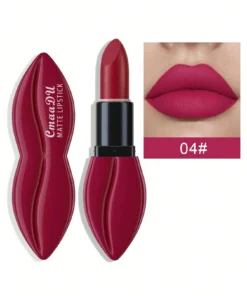 Velvet Matte Lipstick, Long-lasting Non-stick Cup High Pigment Lipstick