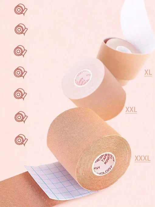 1roll Boob Tape Lift Firm Your Breasts, Nipple Cover Breathable Breast