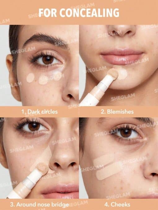 SHEGLAM Complexion Boost Concealer-Nude