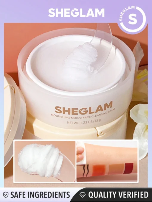 SHEGLAM Nourishing Neroli Face Cleansing Balm 35g Cream To Oil Vitamin C