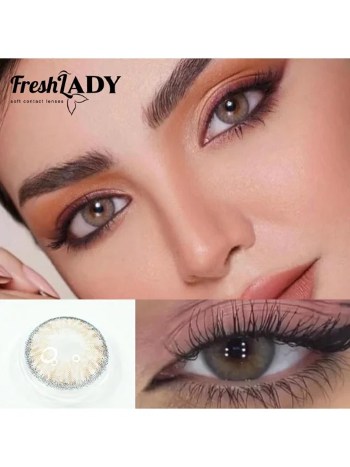 Freshlady Natural Look Lolite Colored Contact Lenses 1 Year Disposable