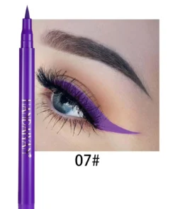 SHEIN HANDAIYAN Rainbow DIY Painted Liquid Eyeliner Does Not Easily