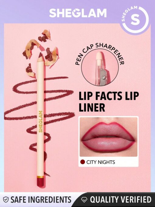 SHEGLAM Lip Facts Lip Liner-City Nights