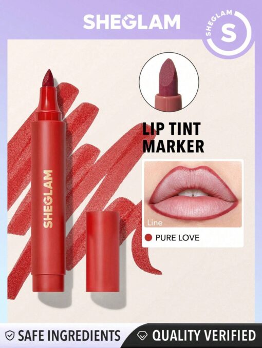 SHEGLAM Love Stained Lip Tint Marker-Pure Love Matte