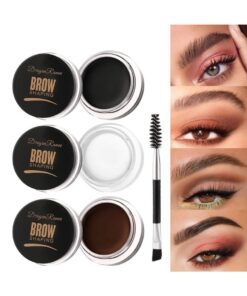 SHEIN Use 4-Color Eyebrow Cream And Cream Eyebrow