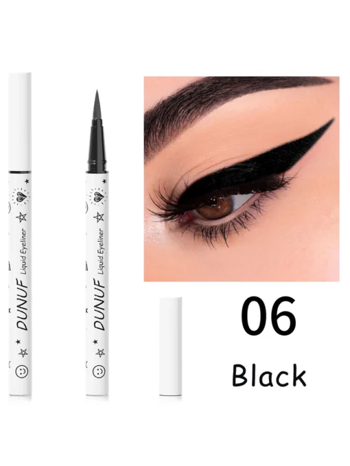 SHEIN Matte Eyeliner Pen, 1pc Long-Wearing Waterproof Eyeliner