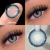 SHEIN 1 Pair Asura Series Color Contact Lens For Eyes Natural Beauty Eye Makeup Lenses Yearly Use 14.5mm