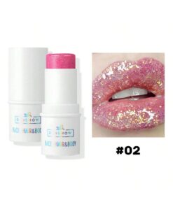 SHEIN 1pc Glitter Shimmer Eye & Face Makeup Stick, For Stage & Body