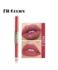 SHEIN Fit Colors Creative Dual-ended Matte Shimmer Lip Gloss