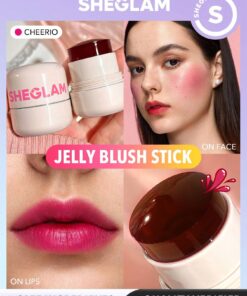 SHEGLAM Jelly-Licious Hydrating Lip & Blush Tint-Cheerio