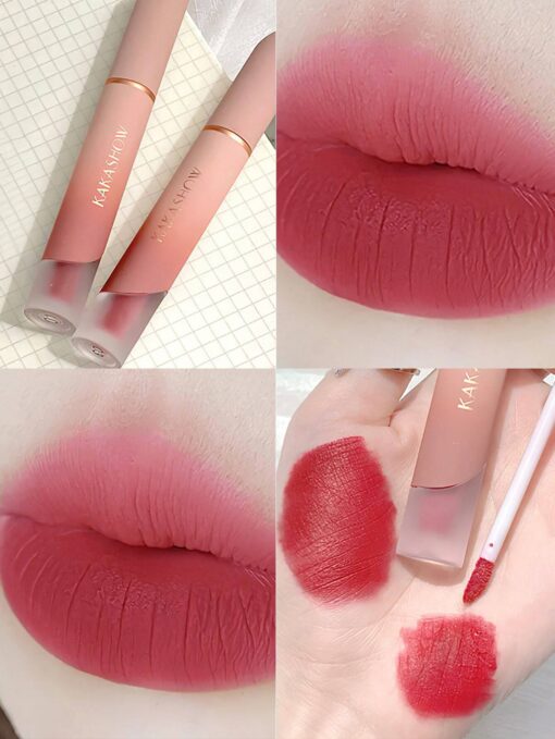 SHEIN kakashow Liquid Lipcolor,Matte Lip Gloss, 1pc Long-Wearing Waterproof Lip Makeup Product - Image 2