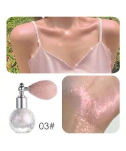 SHEIN Polarized Highlight Airbag Spray Powder Diamond Glitter Color Changing Dragon Powder Cosmetic