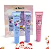 SHEIN 3-In-1 Set: "Unicorn" Nourishing Lip Balm, Moisturizing Lip Gloss For Fall/Winter, Great Gift For Christmas & Halloween, Suitable For Both Men And Women