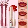 SHEIN Misslyn 3 Pcs Juicy Cherry Lip Combos,Smooth Lip Liner, Colorstay Face Makeup