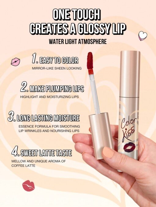 SHEIN Misslyn 3 Pcs Juicy Cherry Lip Combos,Smooth Lip Liner, Colorstay Face Makeup - Image 3