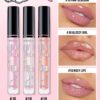 SHINE LIP CREAM, Lip Gloss, Water Gloss Lip Glaze Lip Gloss Lip Makeup Set. Non-Sticky, High Shine, Cream & Pearl Finishes